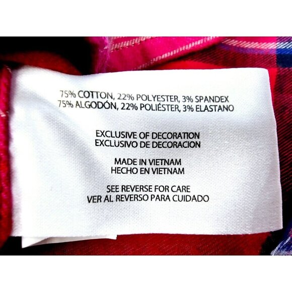 Orvis Classic Collection Size Small Womens Red Plaid Flannel Logo Tag Shirt - Picture 6 of 11